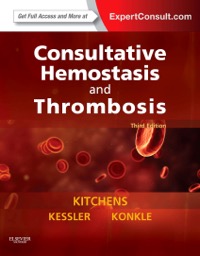 copertina di Consultative Hemostasis and Thrombosis - Expert Consult - Online and Print