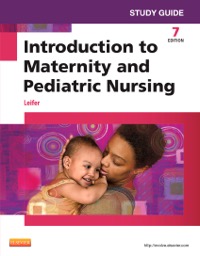 copertina di Study Guide for Introduction to Maternity and Pediatric Nursing
