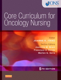 copertina di Core Curriculum for Oncology Nursing 