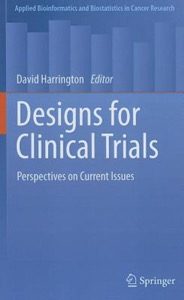 copertina di Designs for Clinical Trials - Perspectives on Current Issues