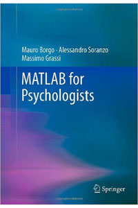 copertina di MATLAB for Psychologists