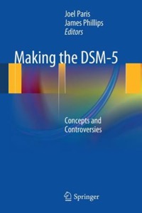 copertina di Making the DSM - 5 - Concepts and Controversies