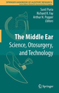 copertina di The Middle Ear : Science, Otosurgery, and Technology