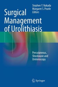 copertina di Surgical Management of Urolithiasis - Percutaneous, Shockwave and Ureteroscopy