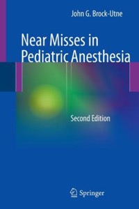 copertina di Near Misses in Pediatric Anesthesia