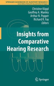 copertina di Insights from Comparative Hearing Research