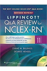 copertina di Lippincott' s Q and A Review for NCLEX - RN - Revised reprint