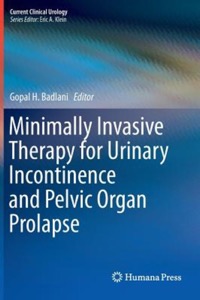 copertina di Minimally Invasive Therapy for Urinary Incontinence and Pelvic Organ Prolapse