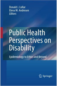 copertina di Public Health Perspectives on Disability