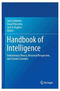 copertina di Handbook of Intelligence: Evolutionary Theory, Historical Perspective, and Current ...