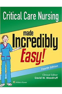 copertina di Critical Care Nursing Made Incredibly Easy - CD - Rom included