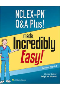 copertina di NCLEX - PN Questions and Answers Plus - Made Incredibly Easy !