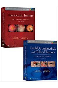copertina di Shields: Intraocular Tumors ( III edition ) and Eyelid, Conjunctival and Orbital ...