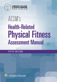 copertina di ACSM' s Health - Related Physical Fitness Assessment Manual