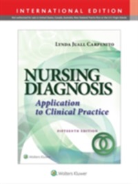copertina di Nursing Diagnosis - Application to Clinical Practice