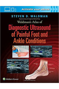 copertina di Waldman' s Atlas of Diagnostic Ultrasound of Painful Foot and Ankle Conditions