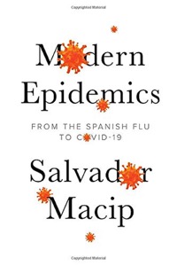 copertina di Modern Epidemics: From the Spanish Flu to Covid-19