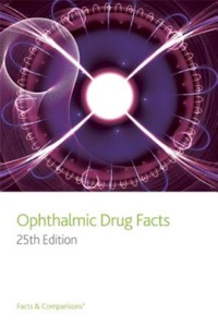 copertina di Ophthalmic Drug Facts