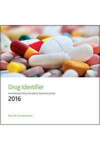 copertina di Drug Identifier 2016 - CD ROM - The Premier Tool for Drug Identification