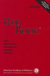 copertina di Red Book 2012 - Report of the Committee on Infectious Diseases