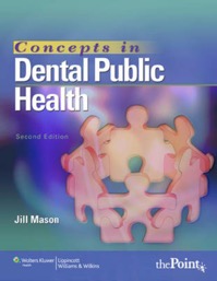 copertina di Concepts in Dental Public Health