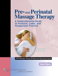 copertina di Pre - and Perinatal Massage Therapy
