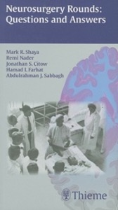 copertina di Neurosurgery Rounds - Questions and Answers 