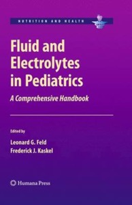 copertina di Fluid and Electrolytes in Pediatrics - A Comprehensive Handbook