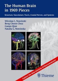 copertina di The Human Brain in 1969 Pieces - Structure, Vasculature, Tracts, Cranial Nerves and ...