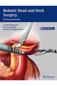 copertina di Robotic Head and Neck Surgery - The Essential Guide