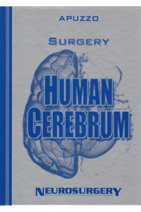 copertina di Surgery of the Human Cerebrum