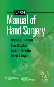 copertina di ASSH Manual of Hand Surgery
