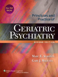 copertina di Principles and Practice of Geriatric Psychiatry
