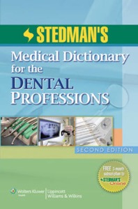 copertina di Stedman' s Dental Dictionary