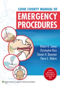 copertina di Cook County Hospital 's Manual of Emergency Procedures