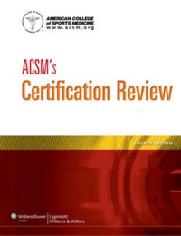 copertina di ACSM' s Certification Review