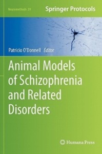copertina di Animal Models of Schizophrenia and Related Disorders