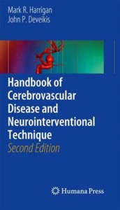 copertina di Handbook of Cerebrovascular Disease and Neurointerventional Technique