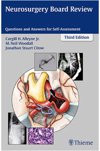 copertina di Neurosurgery Board Review - Questions and Answers for Self - Assessment
