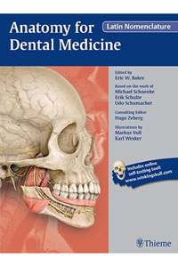 copertina di Anatomy for Dental Medicine - Latin Nomenclature