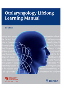 copertina di Otolaryngology Lifelong Learning Manual