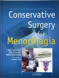 copertina di Conservative Surgery for Menorrhagia