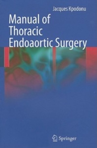 copertina di Manual of Thoracic Endoaortic Surgery