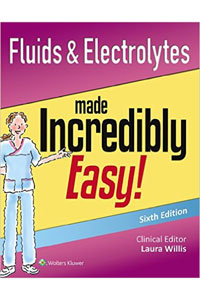 copertina di Fluids and Electrolytes Made Incredibly Easy