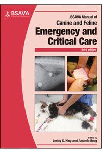 copertina di BSAVA Manual of Canine and Feline Emergency and Critical Care