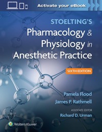 copertina di Stoelting 's Pharmacology & Physiology in Anesthetic Practice