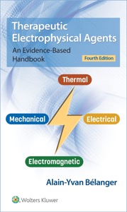 copertina di Therapeutic Electrophysical Agents : An Evidence - Based Handbook
