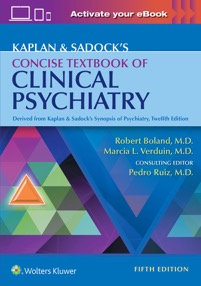 copertina di Kaplan and Sadock 's Concise Textbook of Clinical Psychiatry