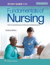 copertina di Study Guide for Fundamentals of Nursing - The Art and Science of Person-Centered ...