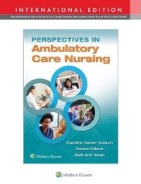 copertina di Perspectives in Ambulatory Care Nursing - International Edition